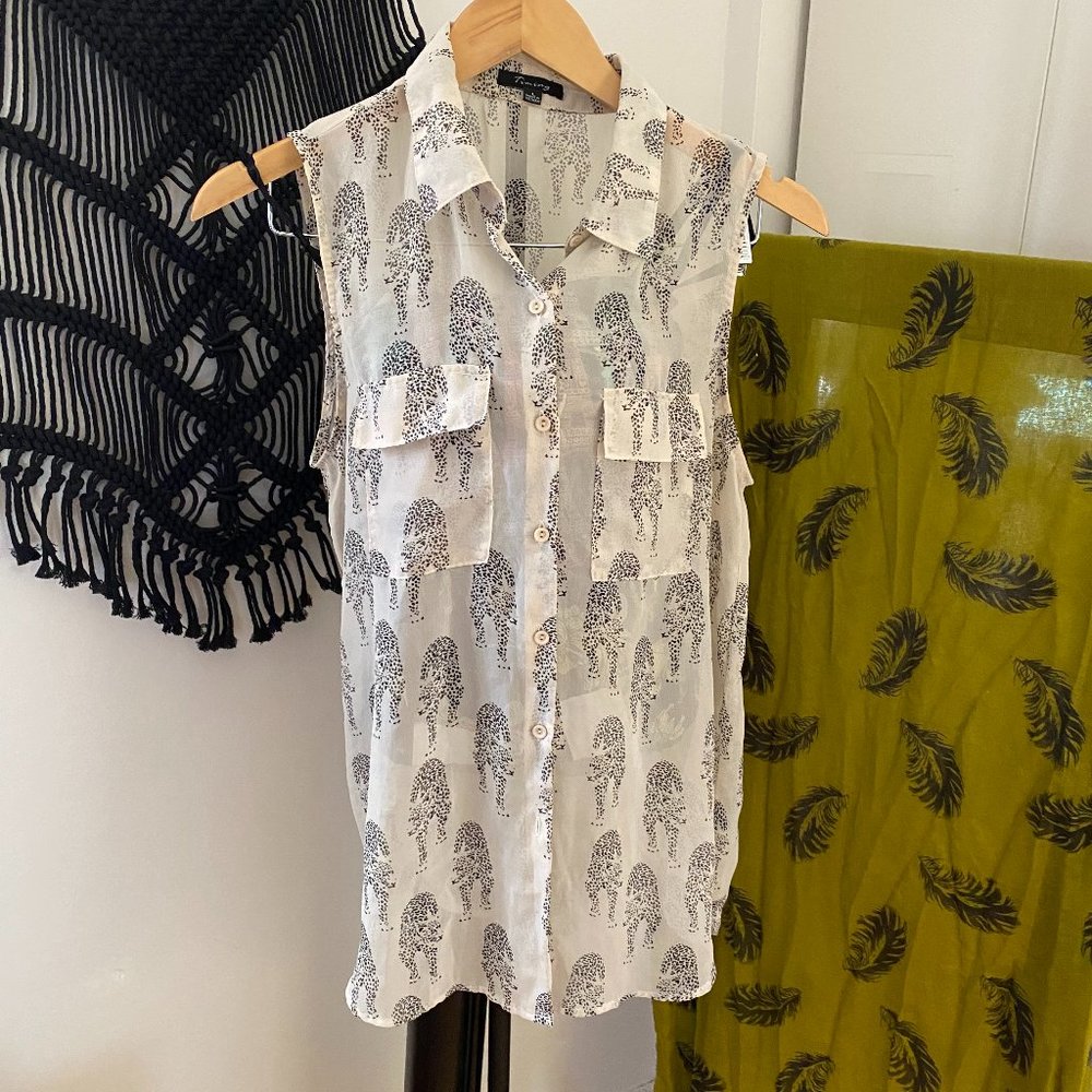 Timing Sheer Blouse L